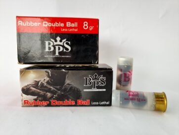 Munición Rubber Double Ball BPS x 10 U